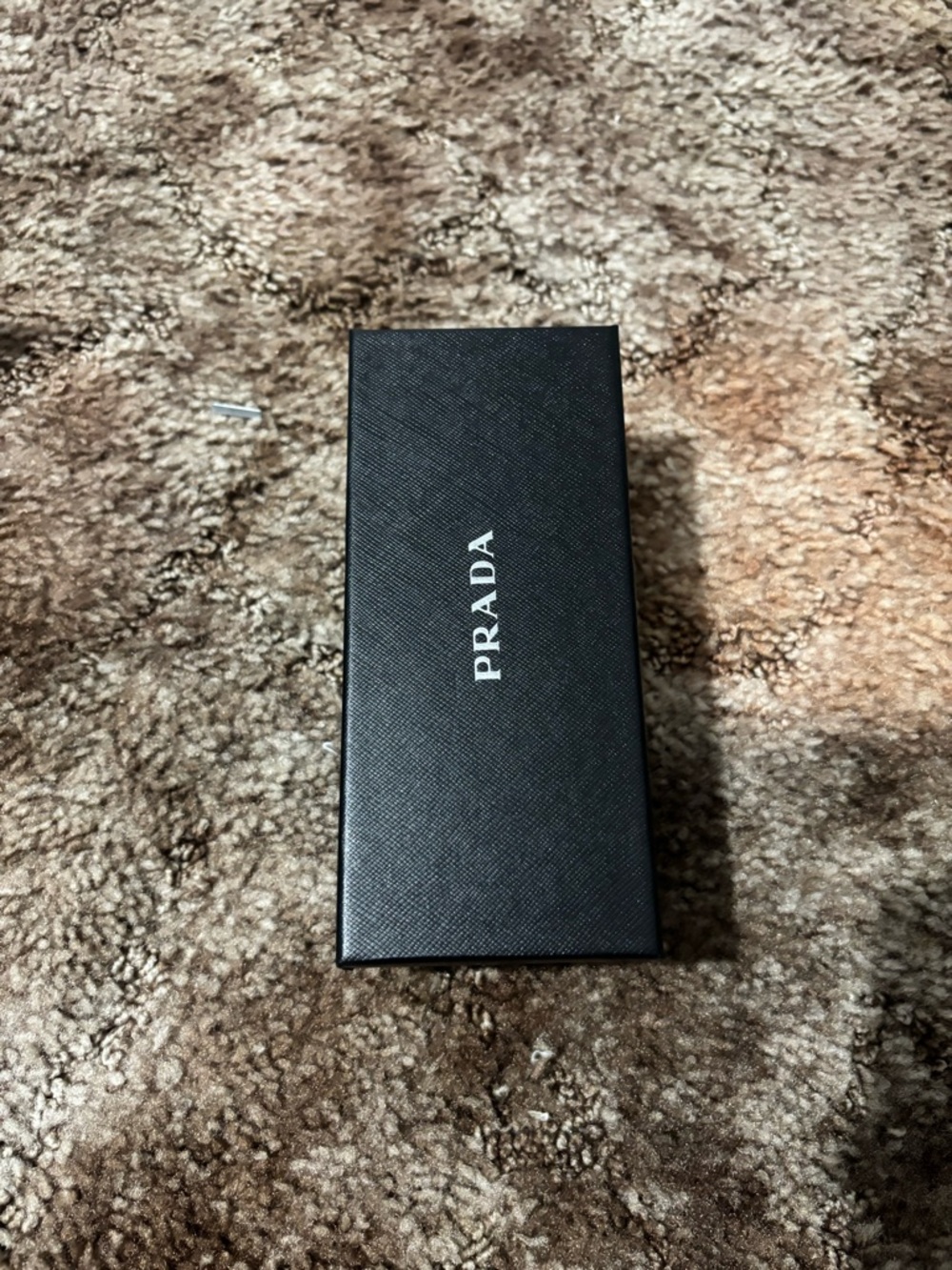Prada Black Rectangular Sunglasses with Black Case and Box - Picture 7 of 7